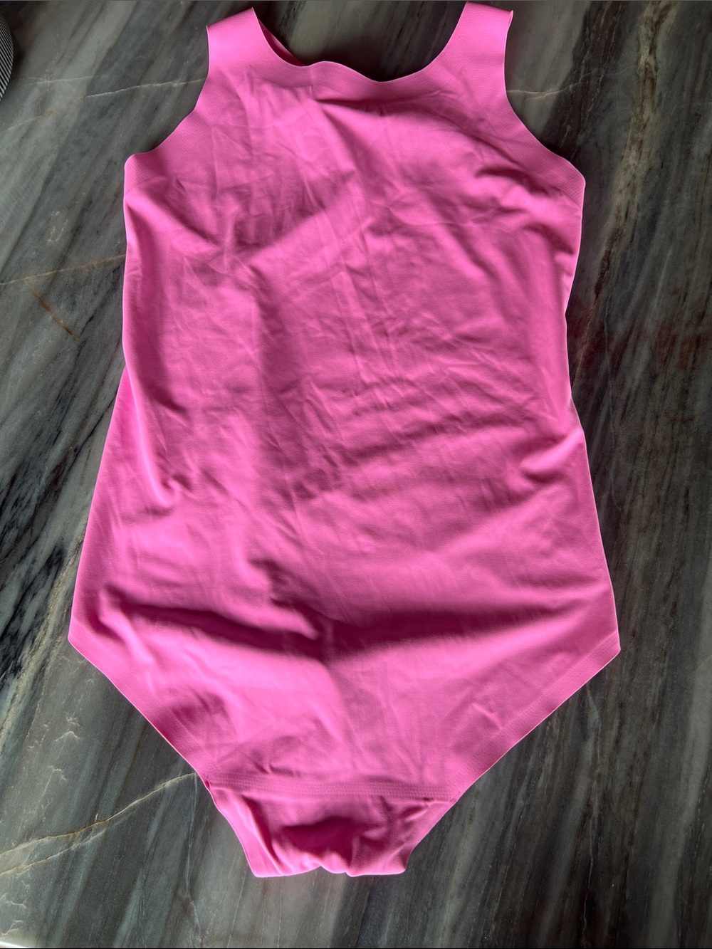 aerie SmoothEZ Bright Pink Active Bodysuit